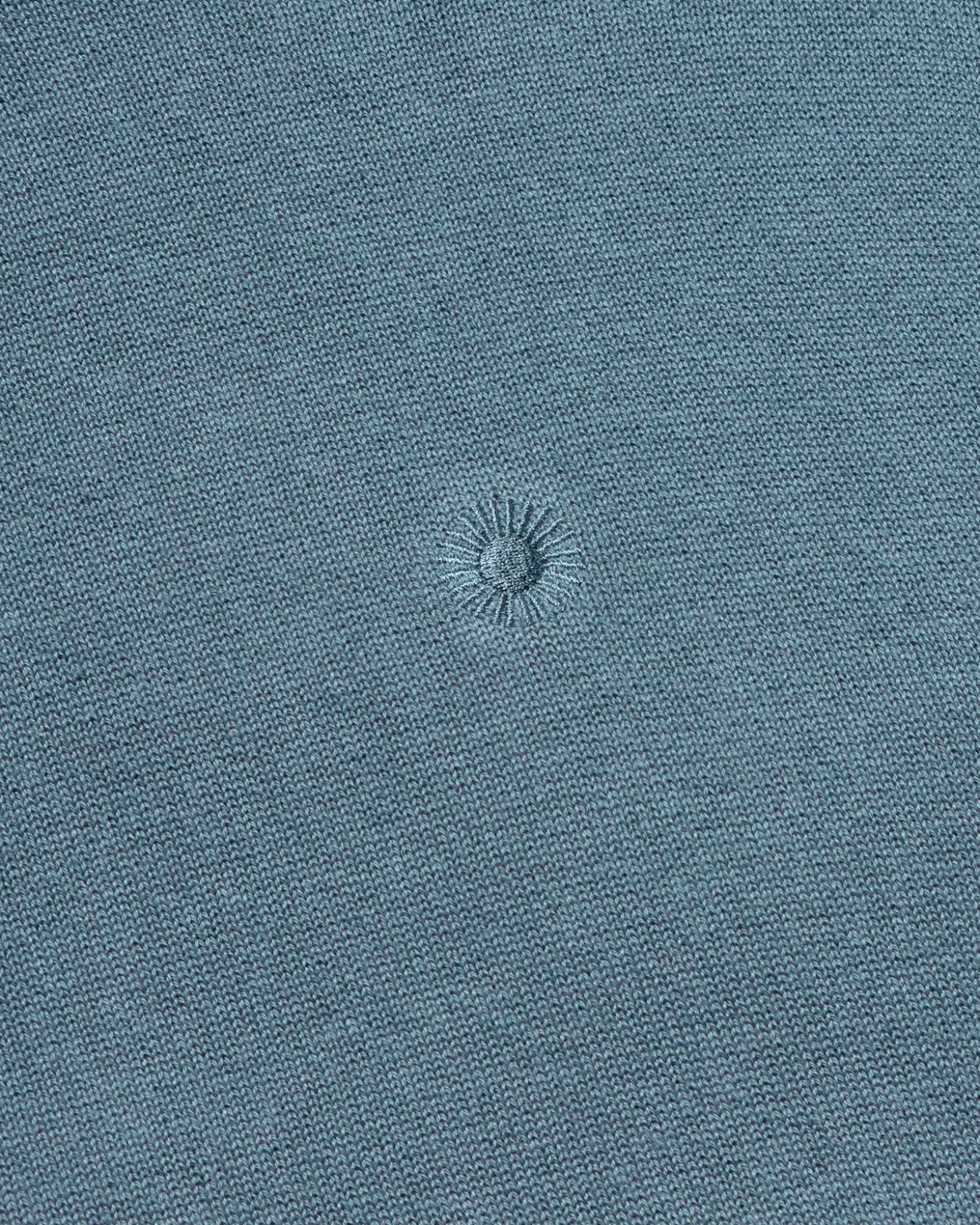 Pull tricoté bleu Orlando