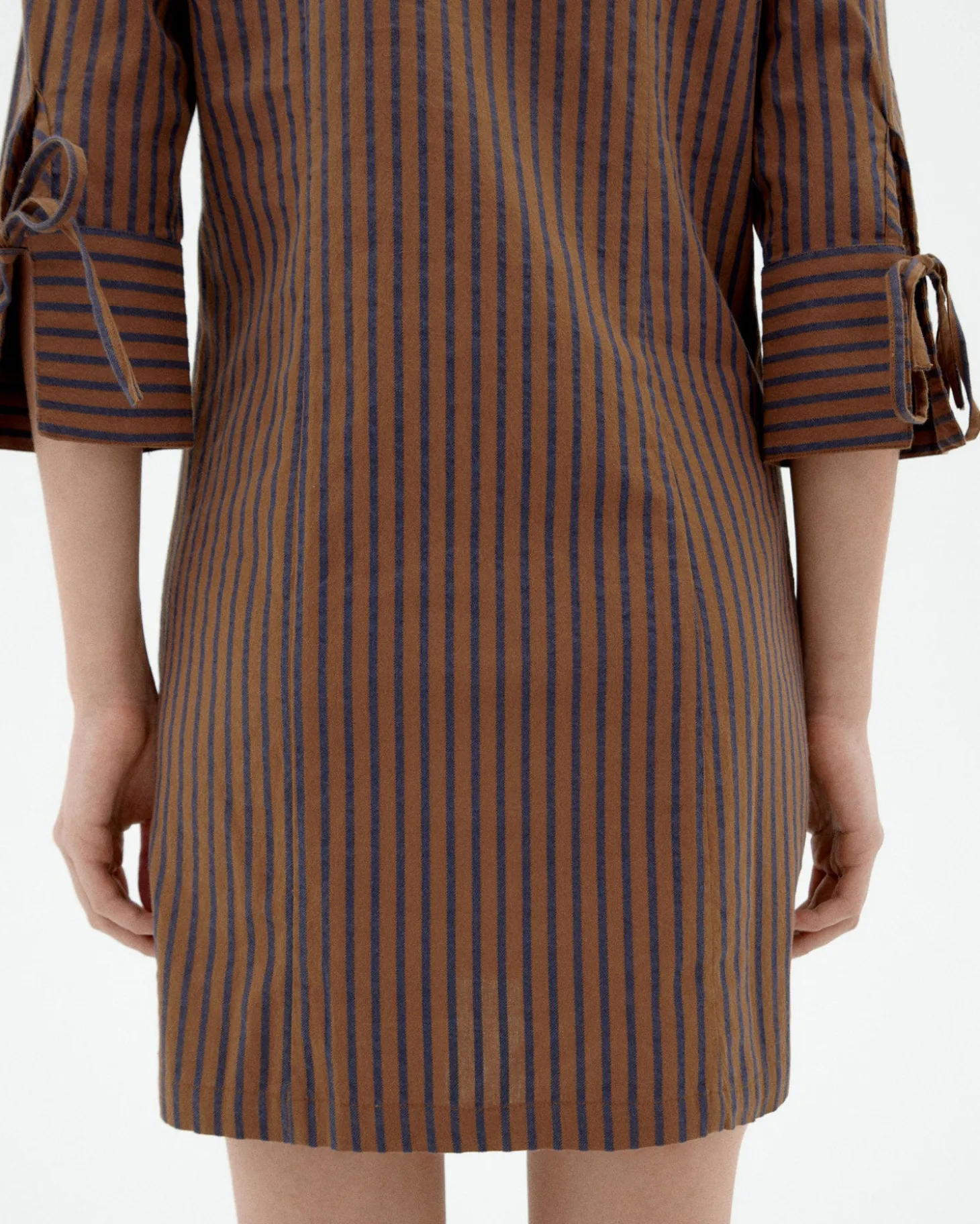 Robe courte à rayures Maria