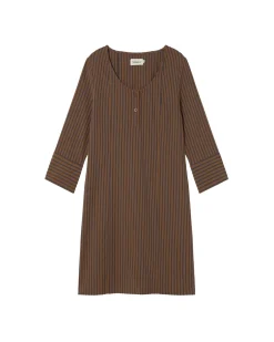 Robe courte à rayures Maria