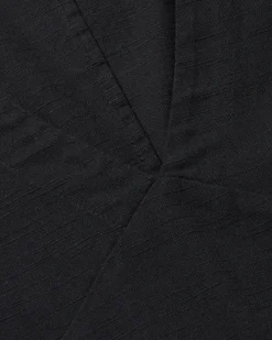 Robe courte noire décolleté en V Kim