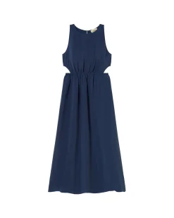 Robe cut out Cupro Kin