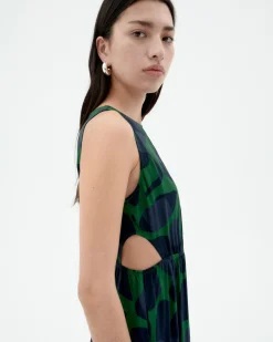 Robe cut out Ecovero leaf Kin