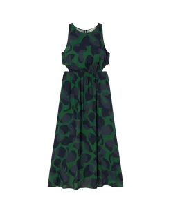 Robe cut out Ecovero leaf Kin