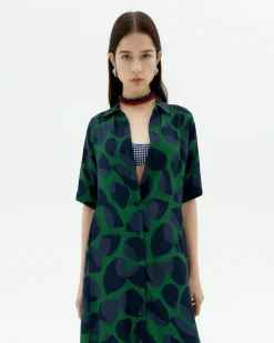 Robe Ecovero leaf Gianna