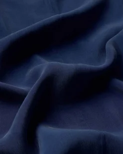 Robe longue bleue Cupro Sade