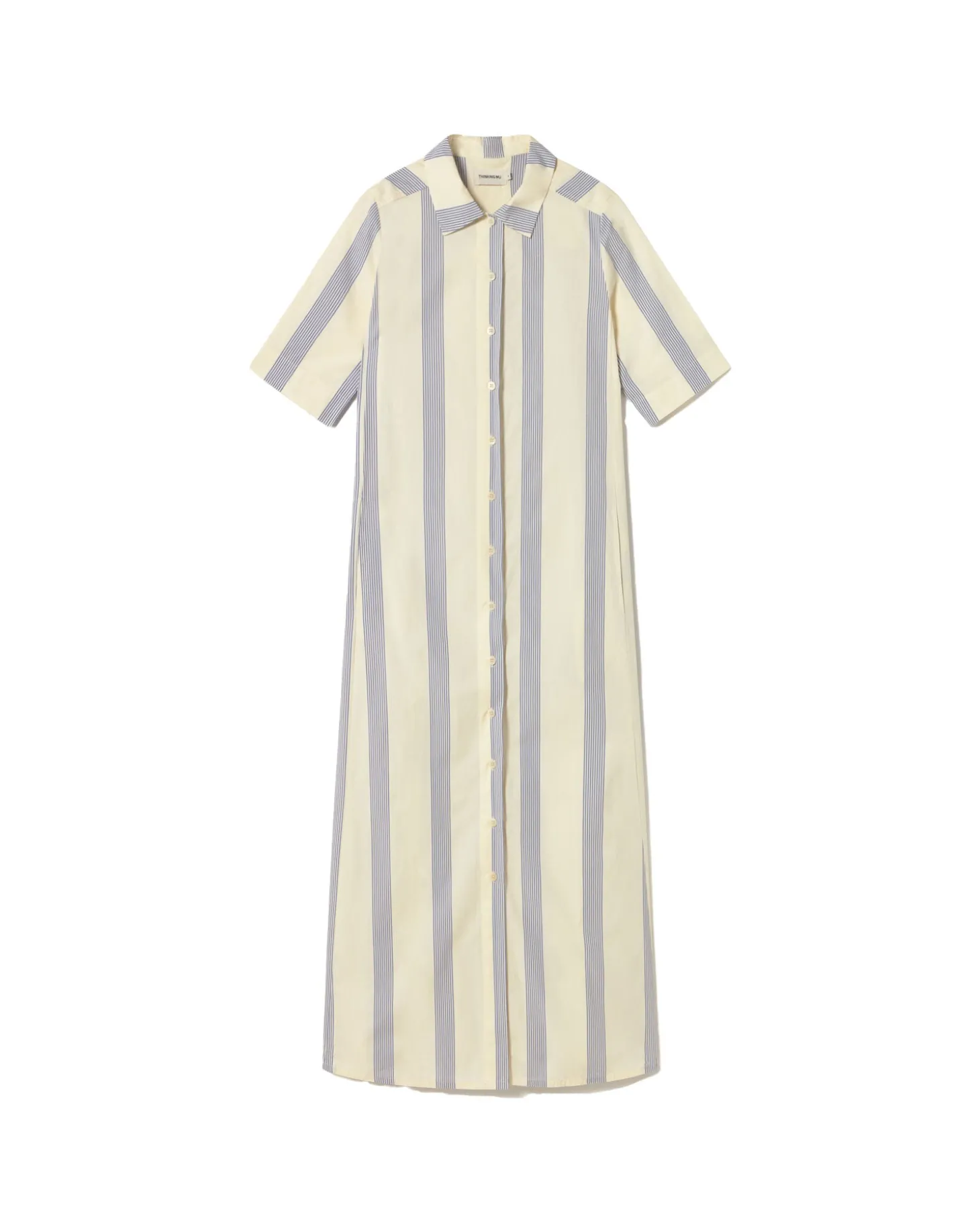 Robe poplin à rayures Gianna