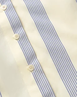 Robe poplin à rayures Gianna