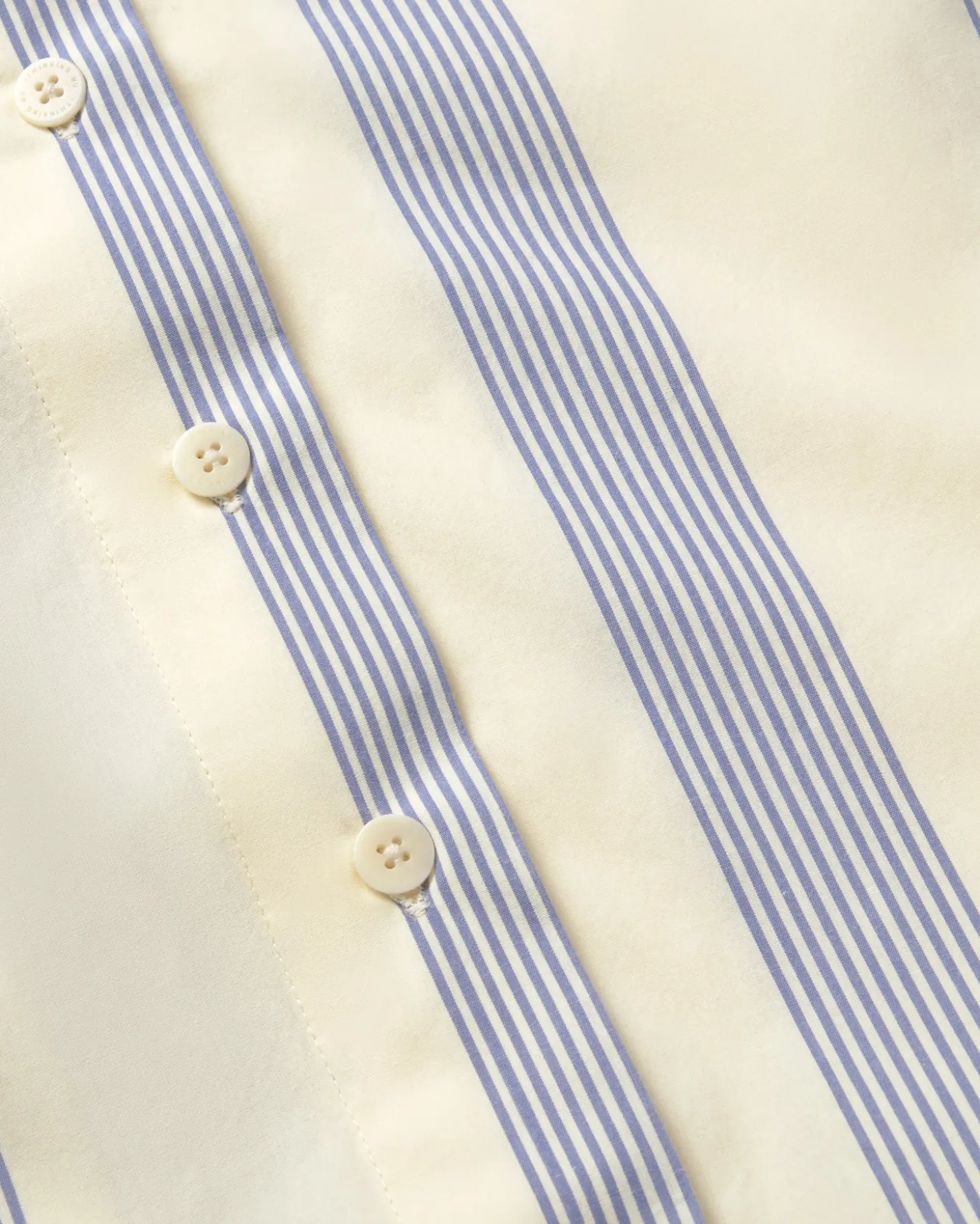 Robe poplin à rayures Gianna