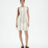Robe poplin à rayures nœud Cecile