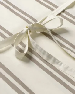 Robe poplin à rayures nœud Cecile