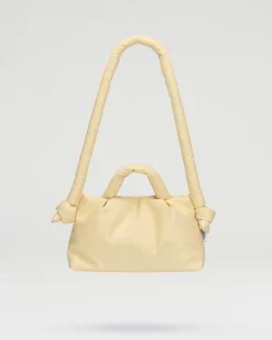Sac butter yellow en cuir vegan Mini Ona