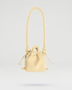 Sac butter yellow en cuir végétal Micro Ona