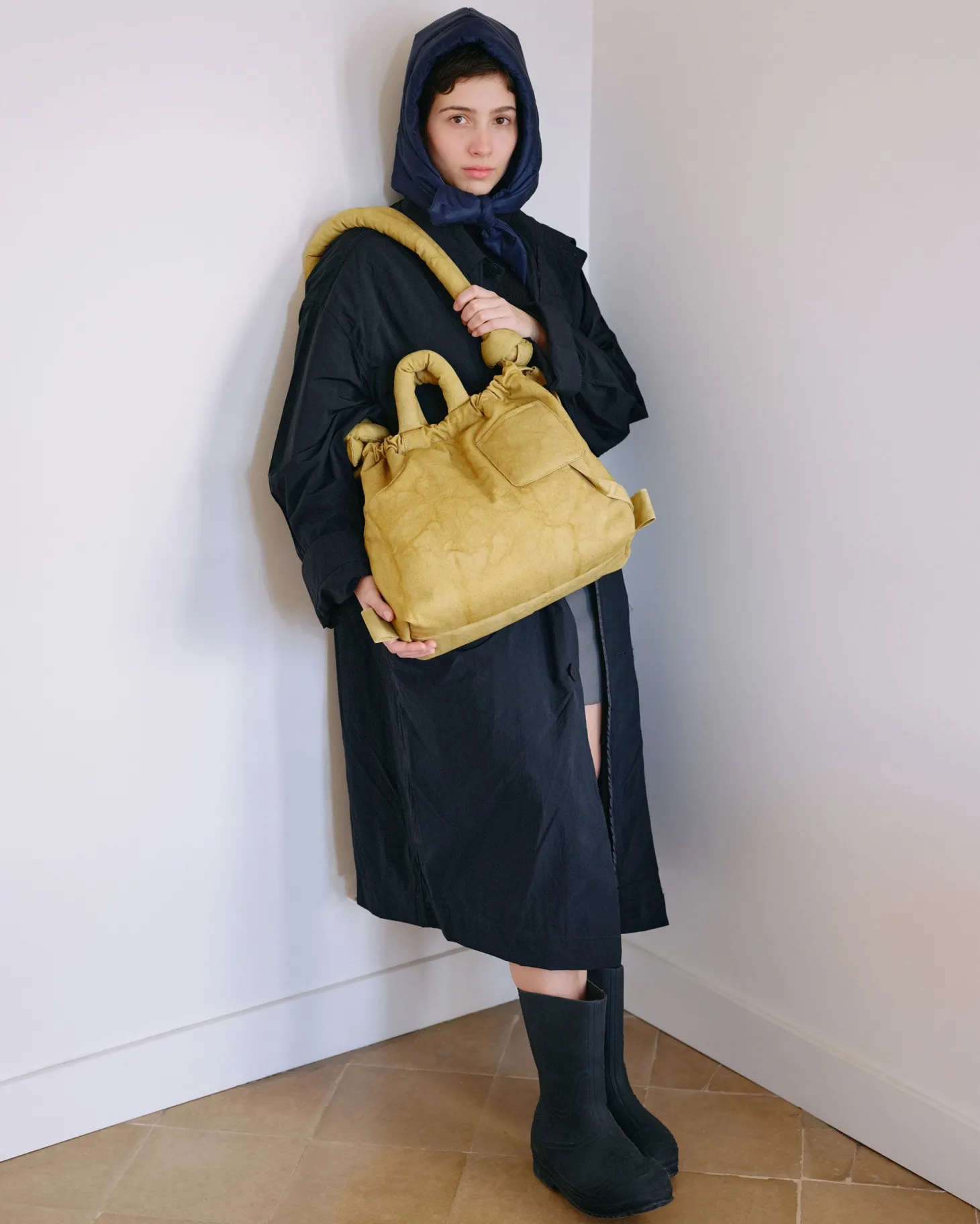 Sac mustard Ona Washed