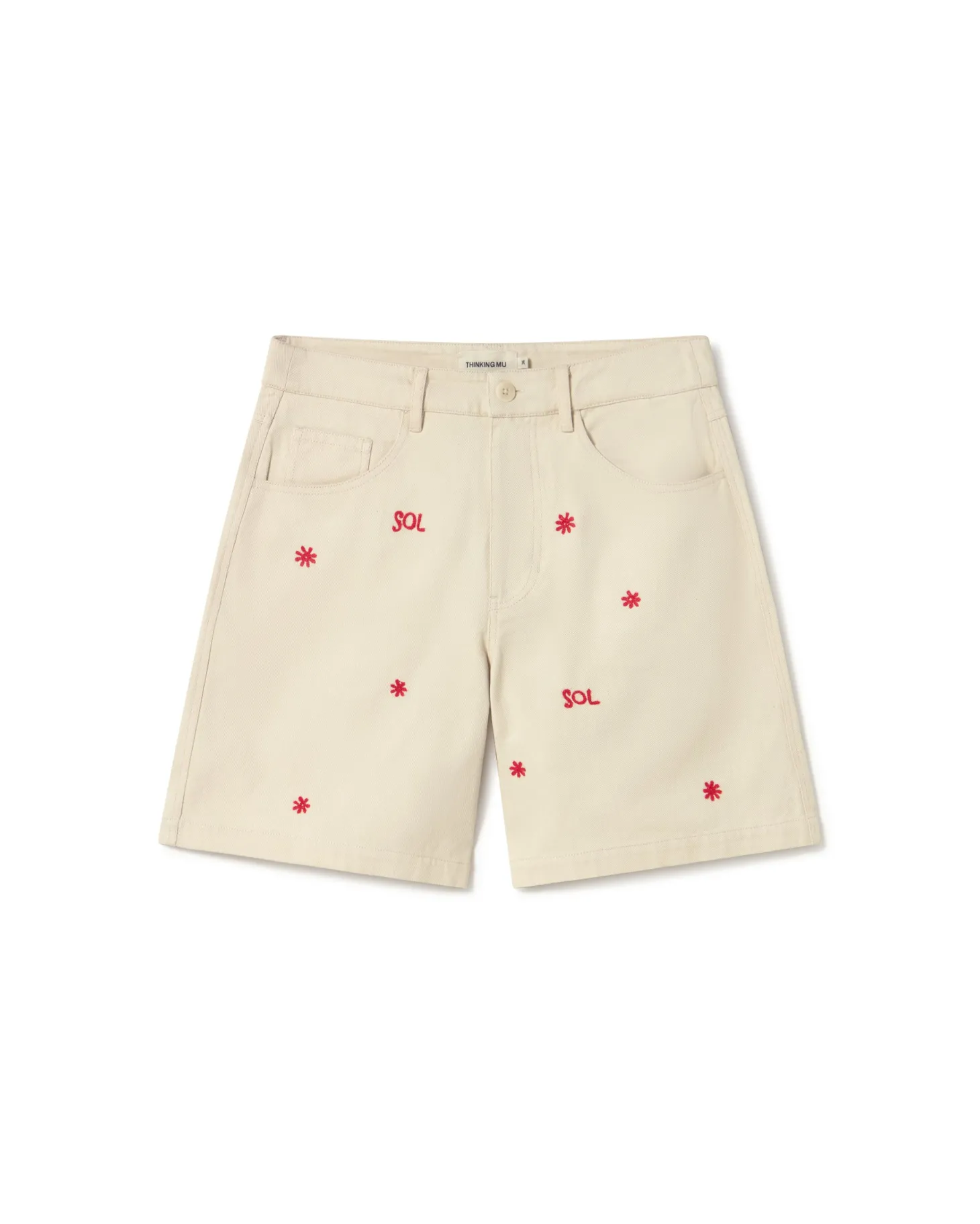 Short brodé à la main Luisa