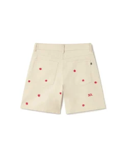 Short brodé à la main Luisa