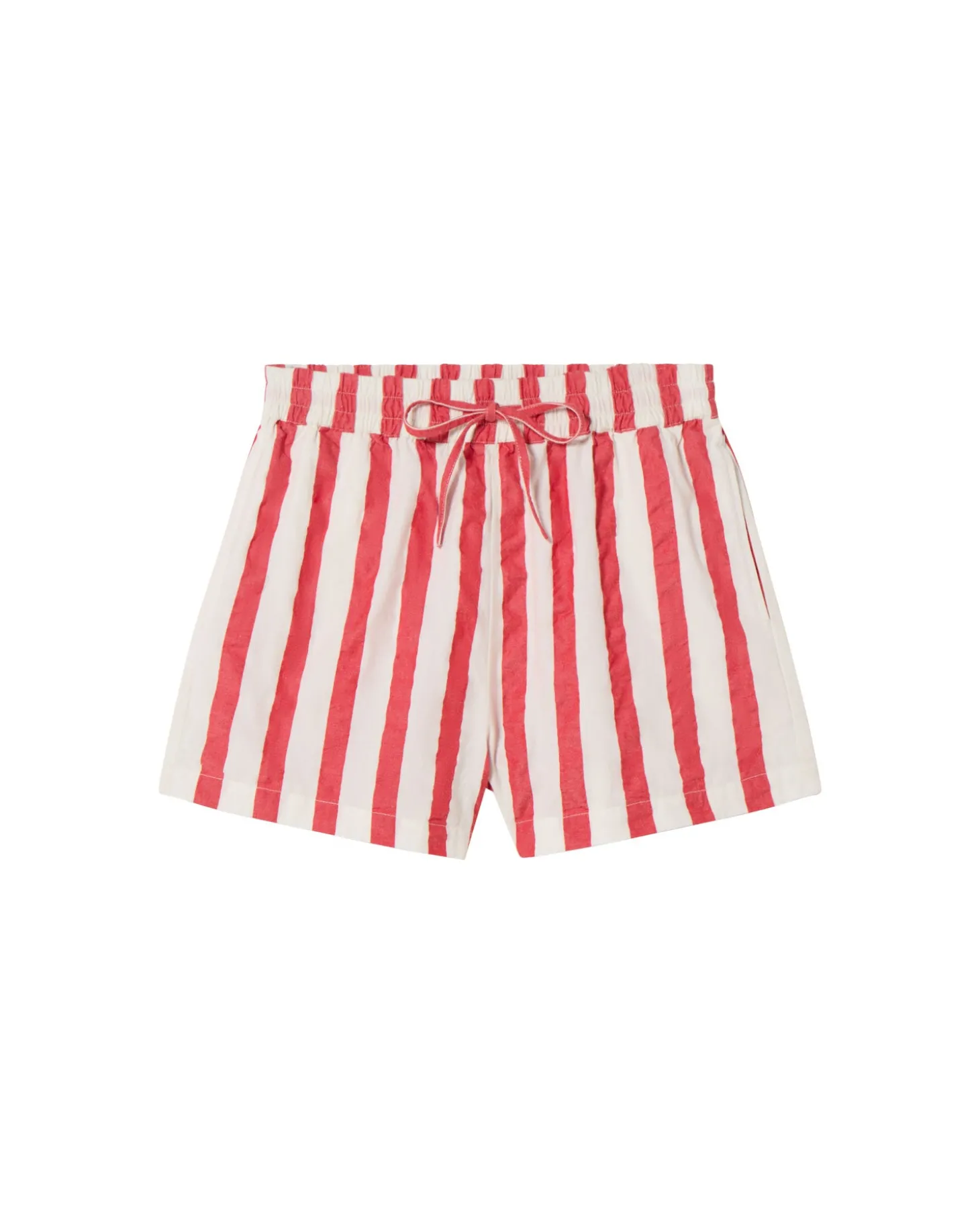 Short seersucker à rayures Geranio