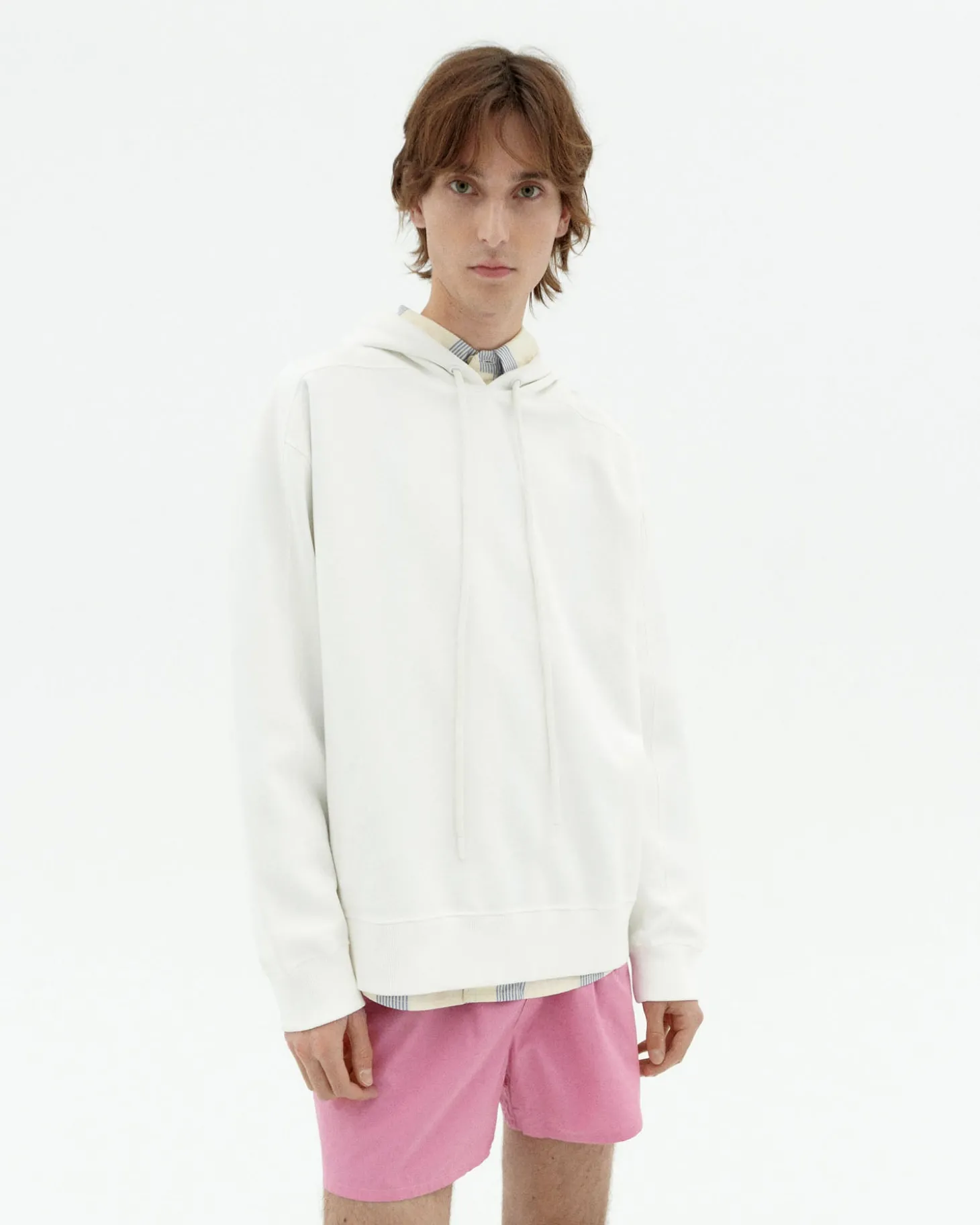 Sweat À Capuche blanc Finn