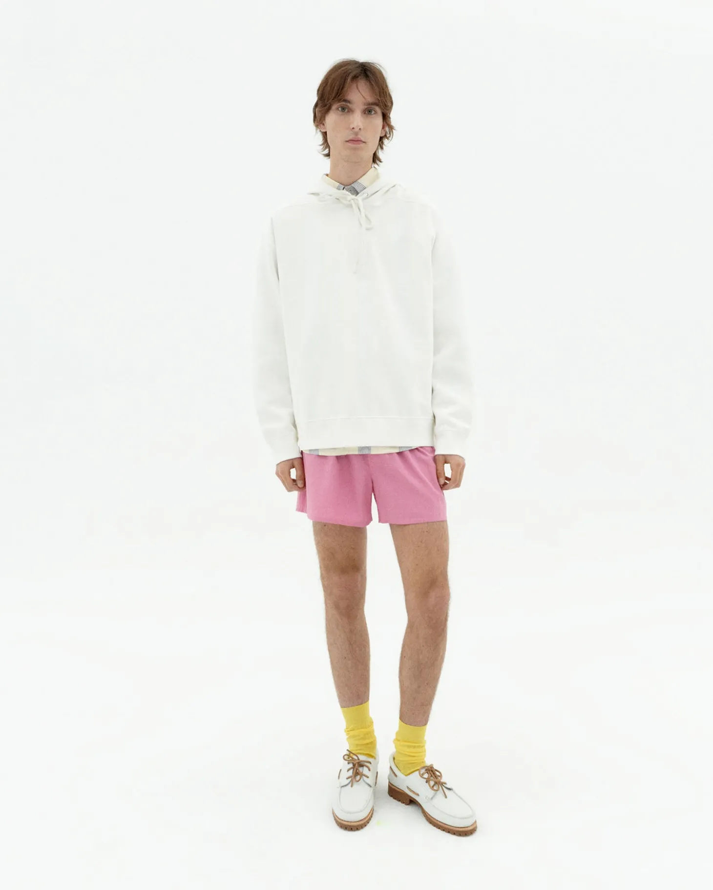 Sweat À Capuche blanc Finn