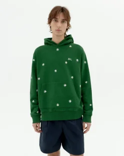 Sweat À Capuche brodé à la main Simon