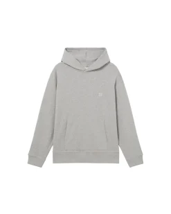 Sweat À Capuche gris Simon soleil gris au dos