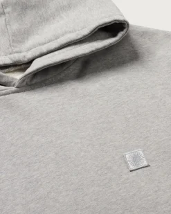 Sweat À Capuche gris Simon soleil gris au dos