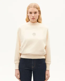 Sweat blanc soleil Fantine