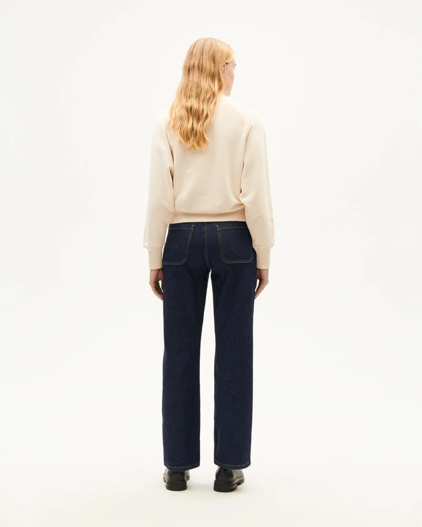 Sweat blanc soleil Fantine