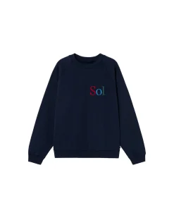 Sweat brodé sol type Pepe