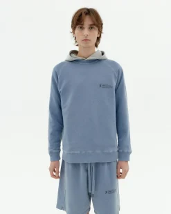 Sweat indigo unisex teinture naturelle