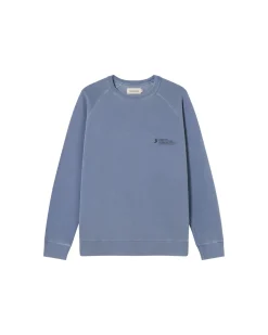 Sweat indigo unisex teinture naturelle
