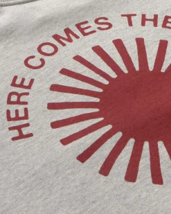 Sweat Pepe soleil rouge au dos