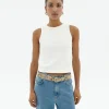 Tank Top blanc Ecovero Turkana