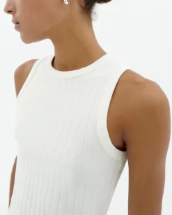 Tank Top blanc Ecovero Turkana
