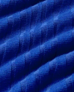 Top bleu en maille Ecovero Rue