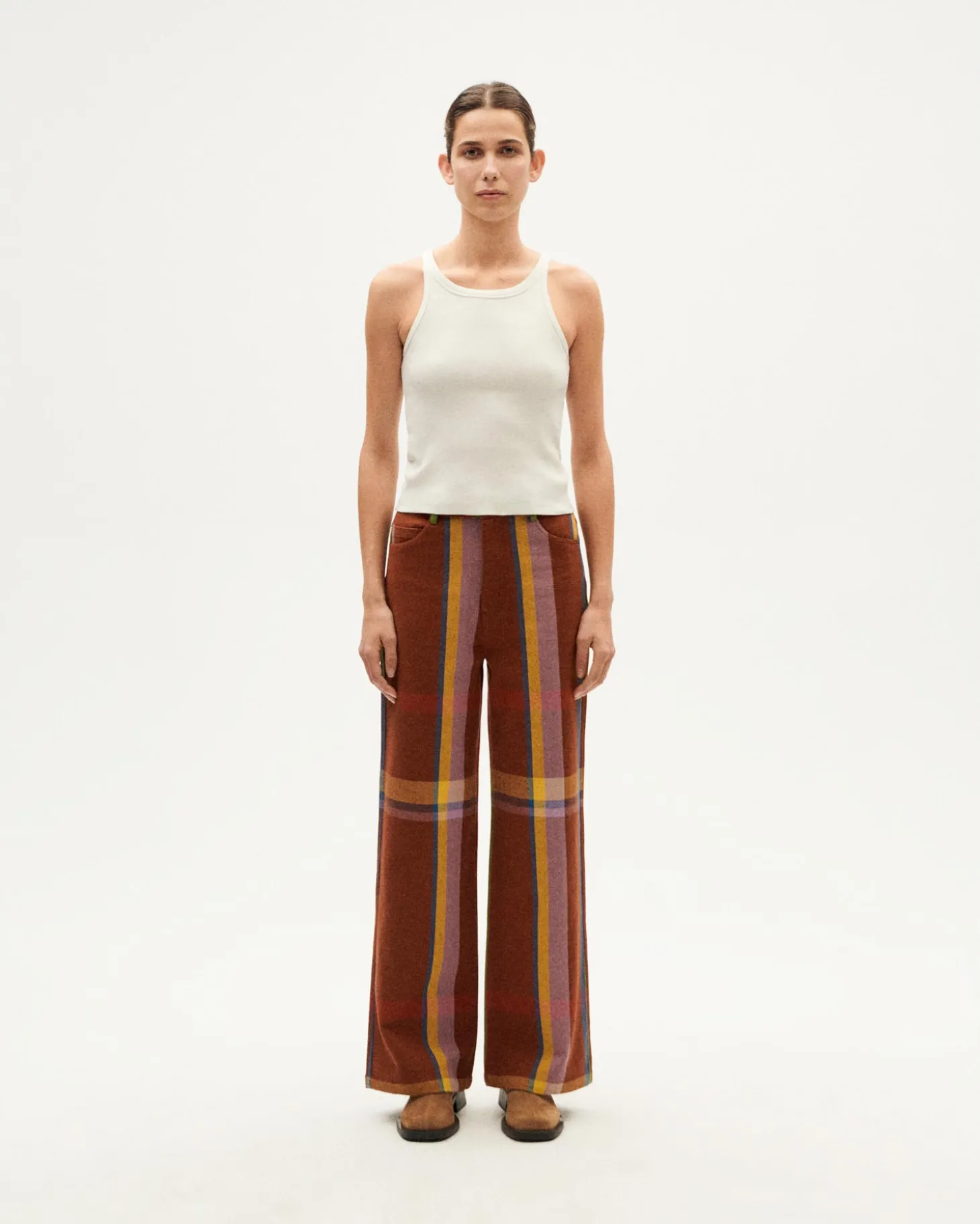 Top Halter blanc Harriet