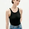 Top Halter noir Harriet