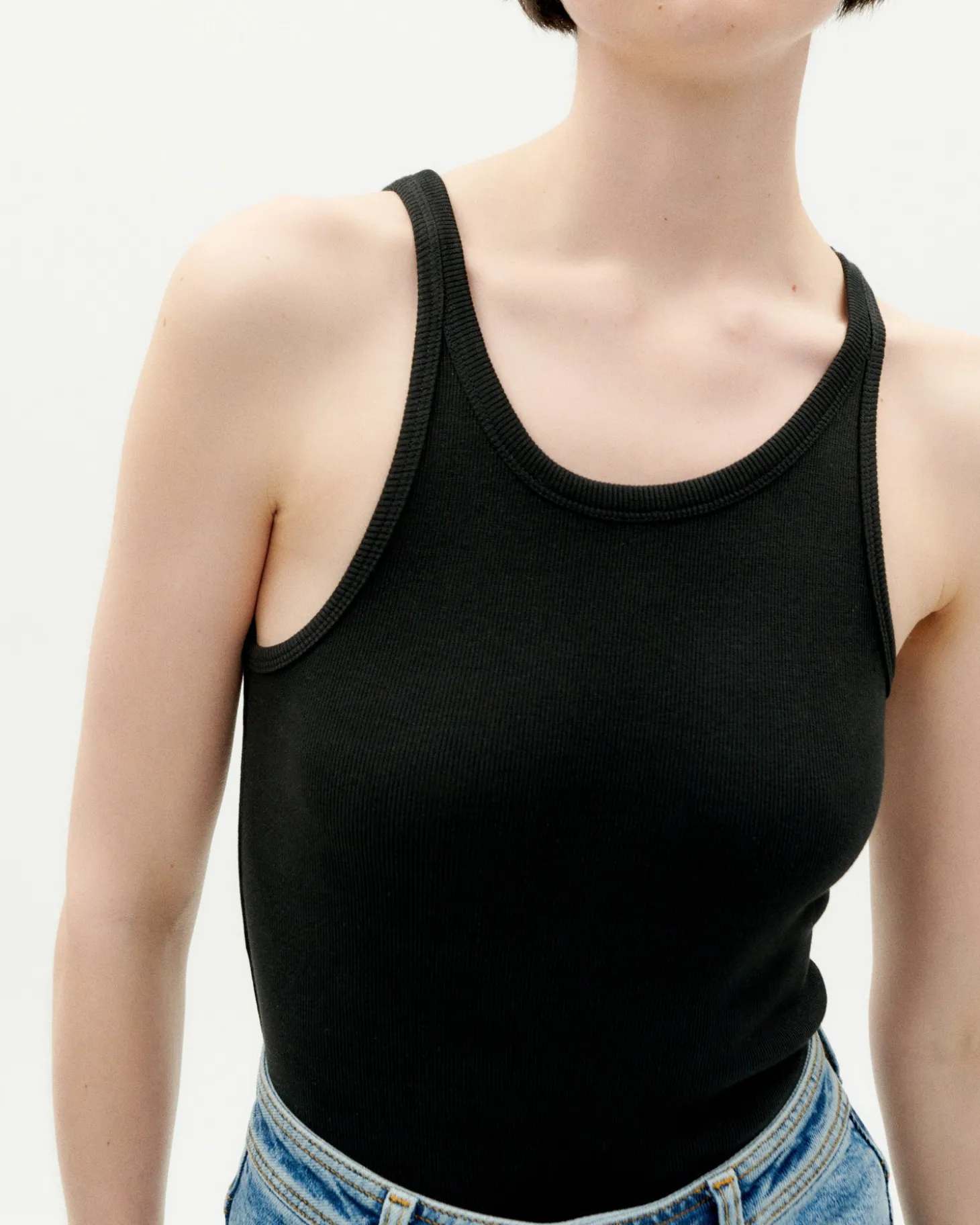 Top Halter noir Harriet