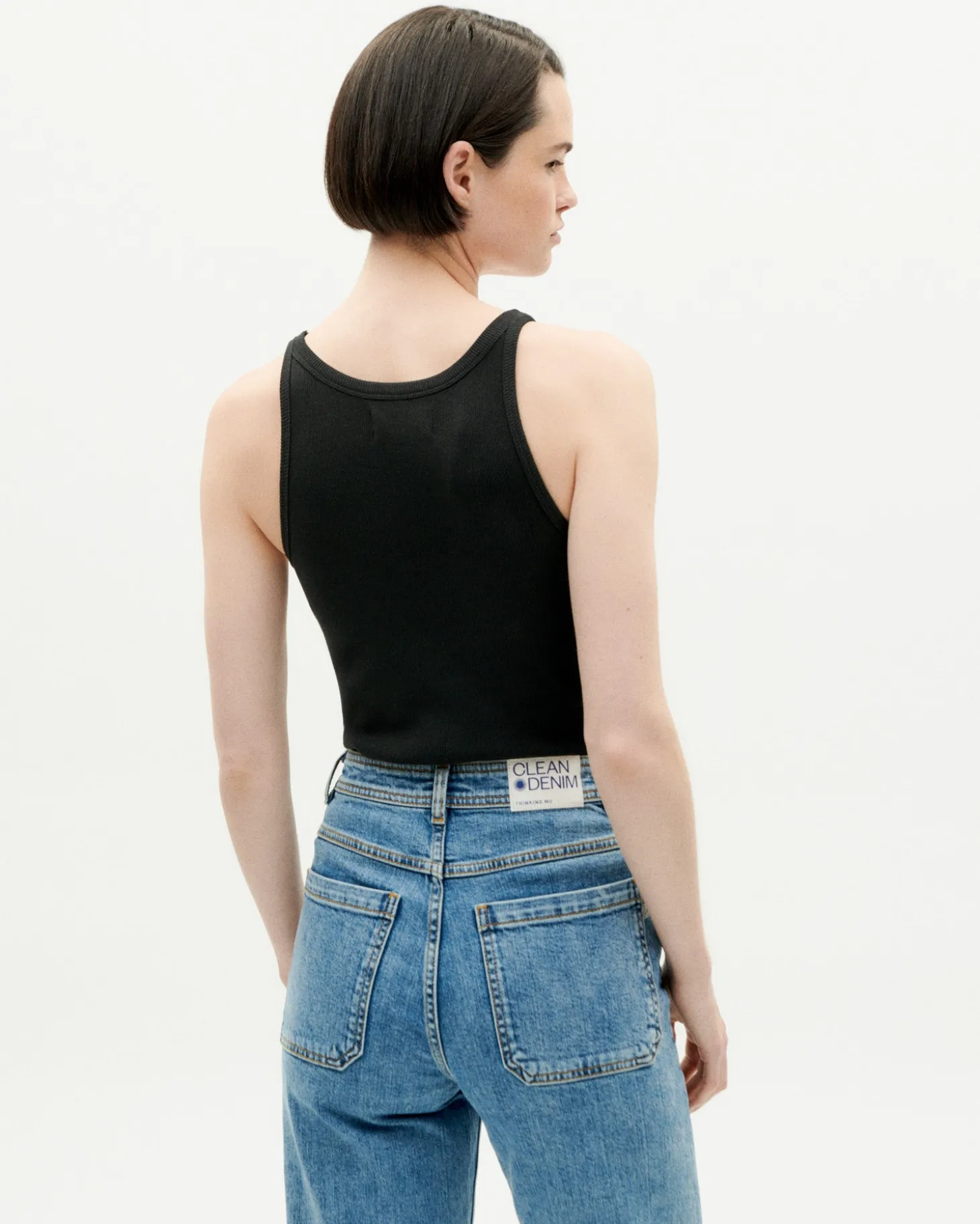 Top Halter noir Harriet