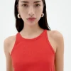 Top Halter rouge Harriet