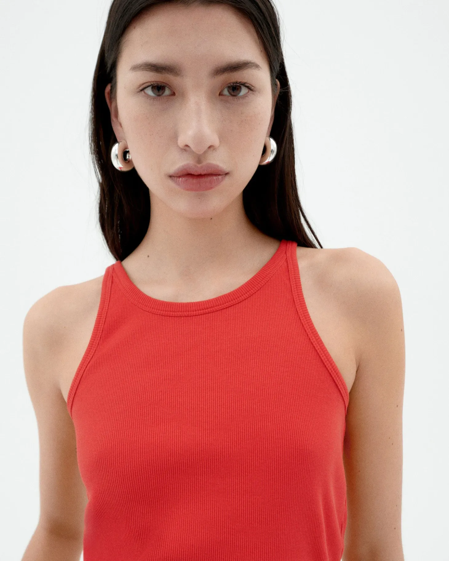 Top Halter rouge Harriet