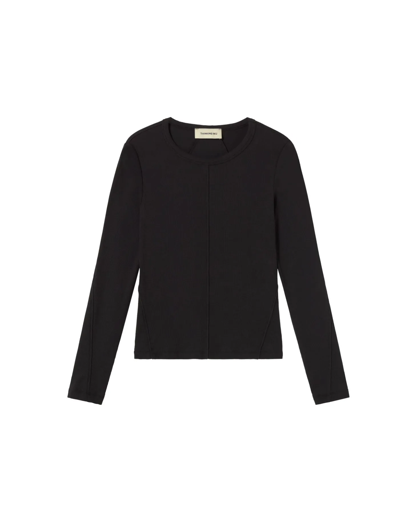 Top noir coton modal Susan