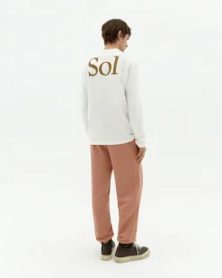 T-shirt à manches longues Emilio sol type au dos