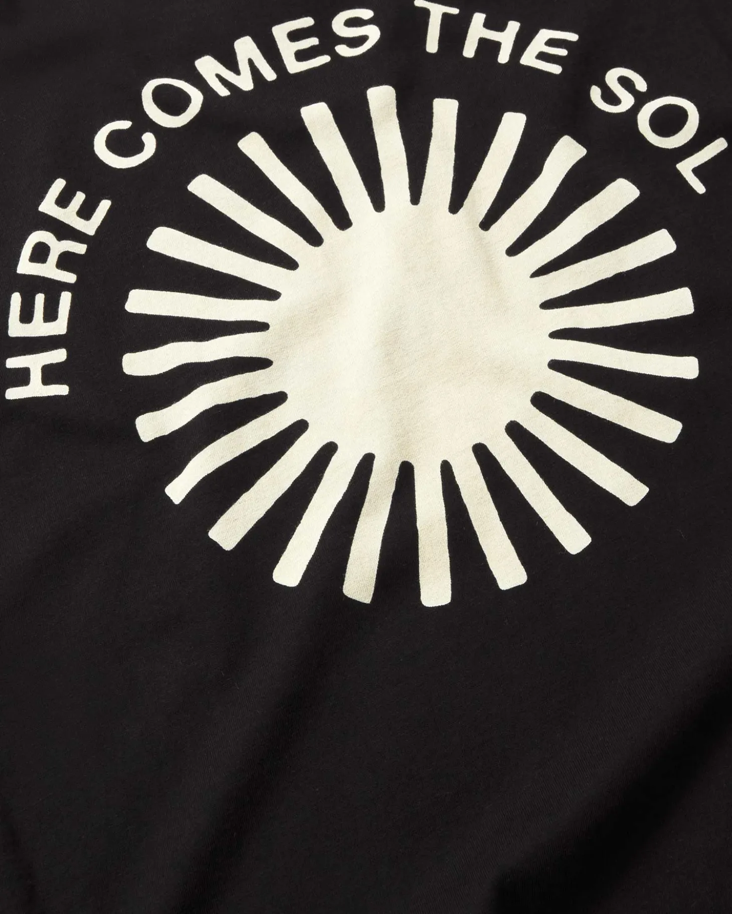 T-shirt à manches longues Emilio soleil blanc au dos