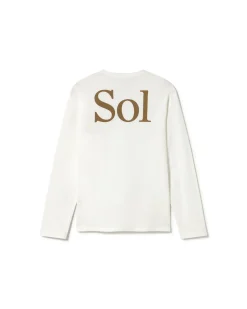 T-shirt à manches longues Emilio sol type au dos