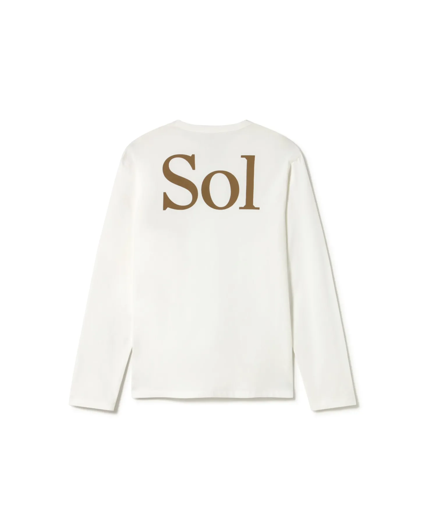 T-shirt à manches longues Emilio sol type au dos