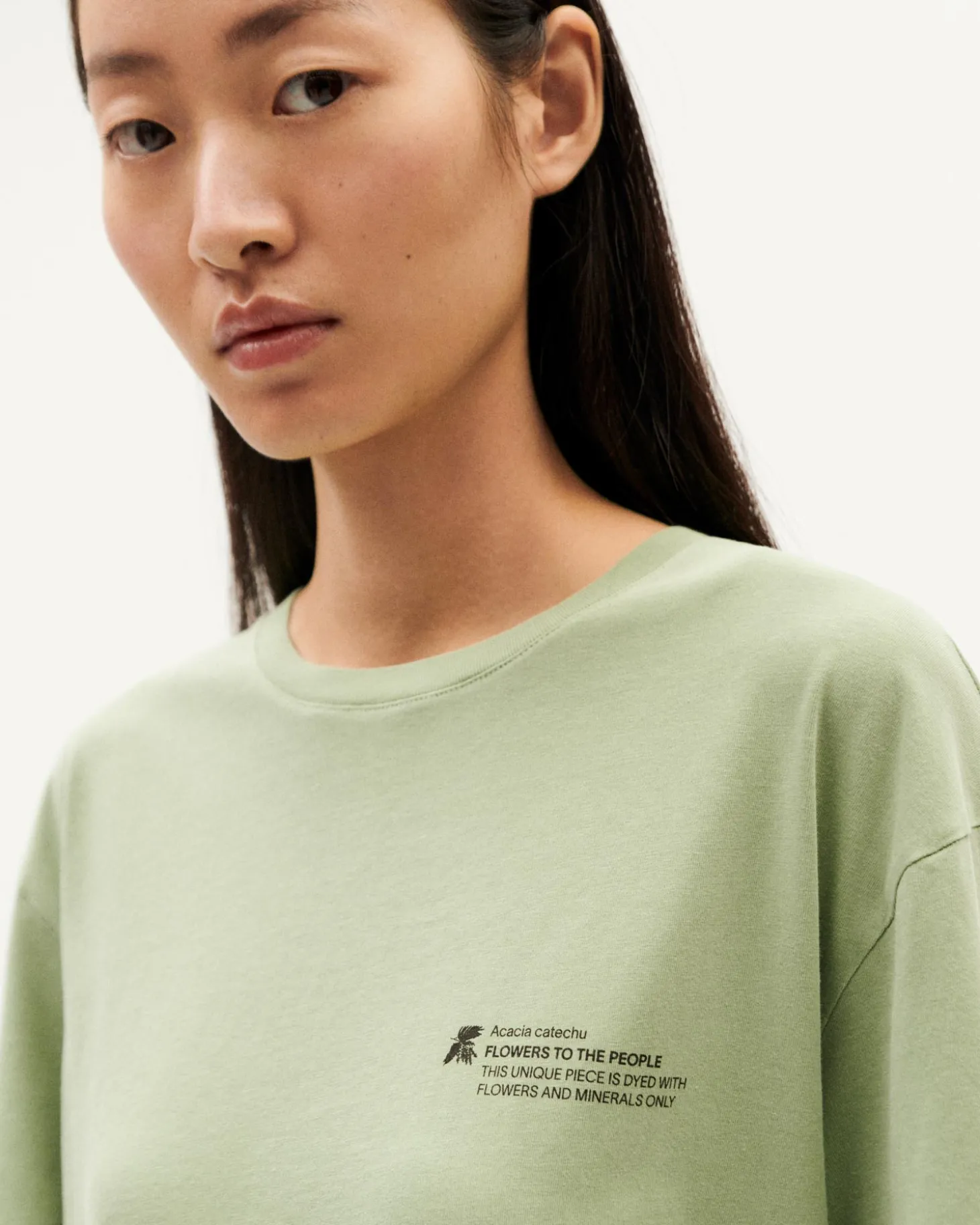 T-shirt acacia unisex teinture naturelle