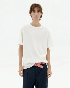 T-shirt blanc basique Aaron