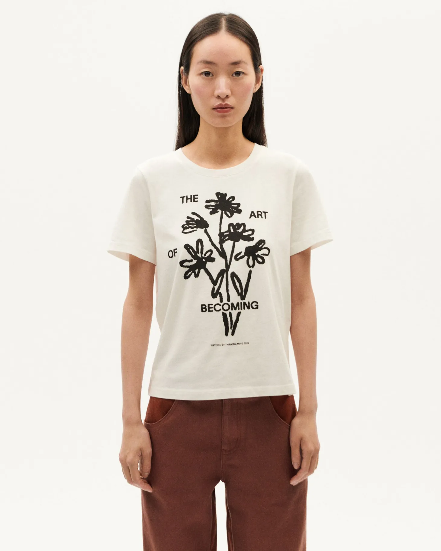 T-shirt blanc becoming Ida