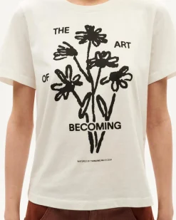 T-shirt blanc becoming Ida