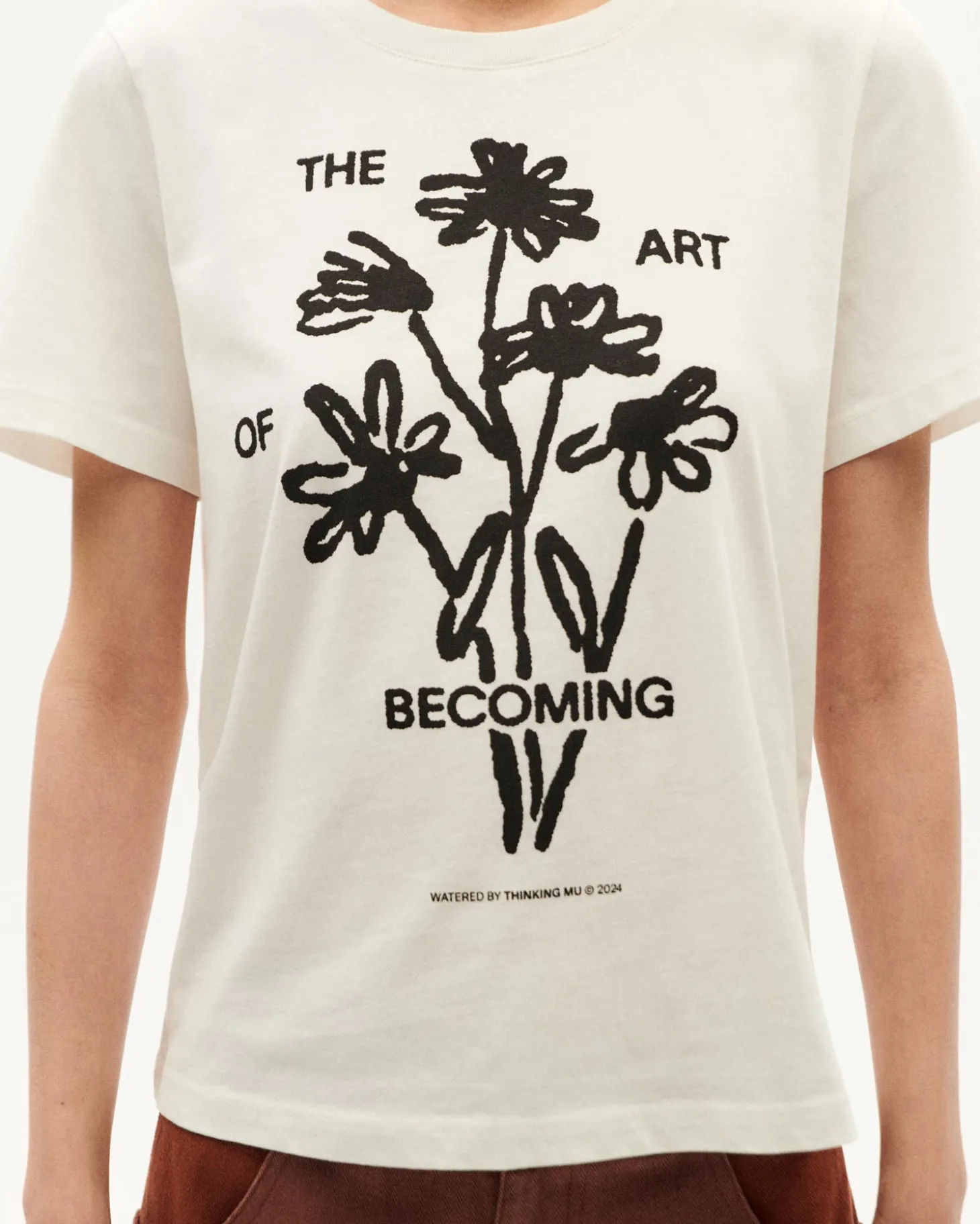 T-shirt blanc becoming Ida